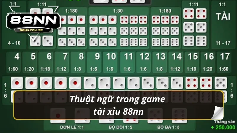 Khám Phá Tài Xỉu 88nn – Sân Chơi Cực Hấp Dẫn Mỗi Ngày 5 Thuật ngữ trong game tài xỉu 88nn